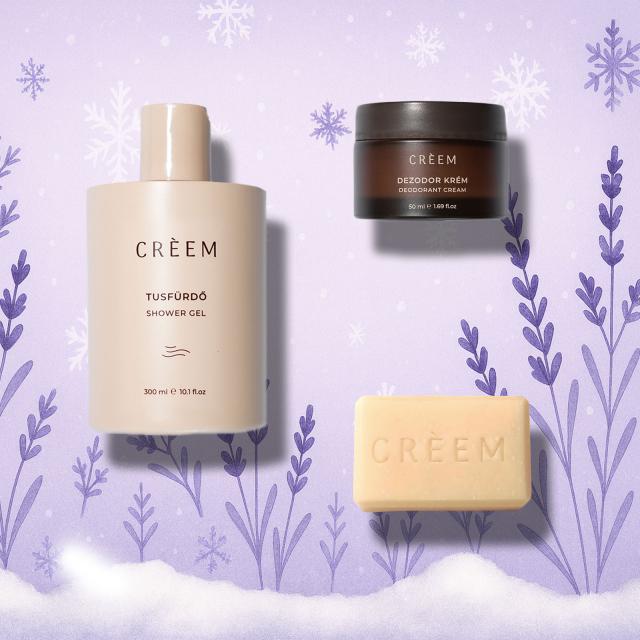 Daily Comfort Trio - Pachet cadou (gel de duș, cremă deodorantă, săpun natural)