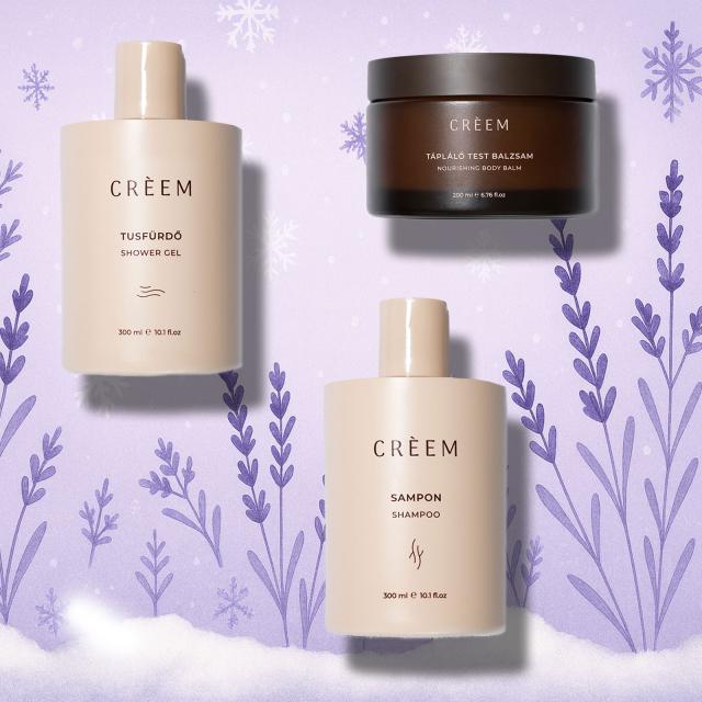 Lavender Wellness Set - Pachet de cadou (gel de duș, balsam de corp, șampon)