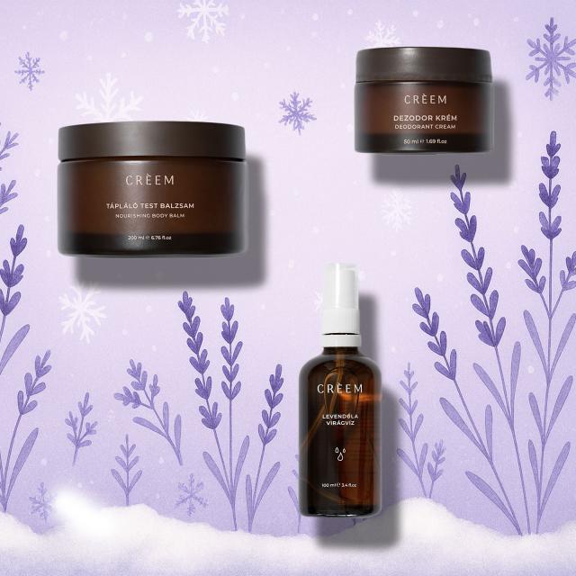 Soft Skin Touch - Pachet de cadou (cremă deodorantă, balsam de corp, apă de lavandă)